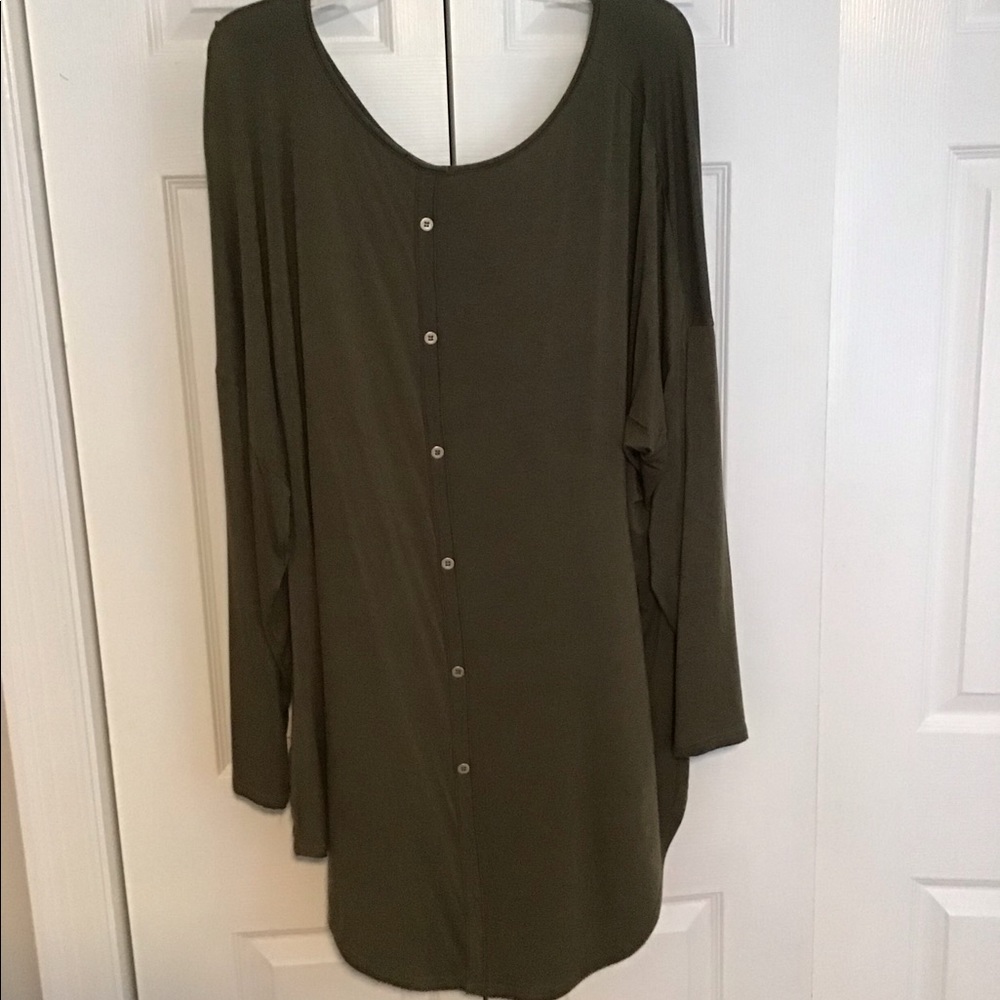 Plus Size Off The Shoulder Tunic